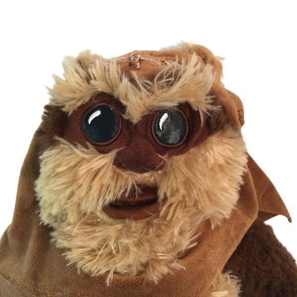Authentic Disney Store Star Wars Ewok Wicket Plush 12" Stuffed Animal Toy - Picture 2 of 9